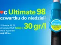 BP Ultimate promocja czwartek: paliwo Ultimate 98 E5 z technologią ACTIVE taniej o 30 gr/l z kuponem w aplikacji BPme.
