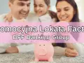 Rodzina z różową świnką-skarbonką, symbolizującą oszczędzanie z BFF Banking Group.