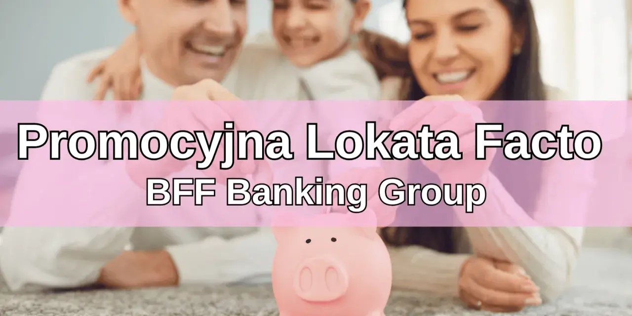 Rodzina z różową świnką-skarbonką, symbolizującą oszczędzanie z BFF Banking Group.