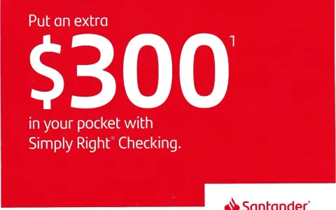Santander polecenie konta: zyskaj 300$ z Simply Right Checking. Dodatkowe pieniądze w Twojej kieszeni!