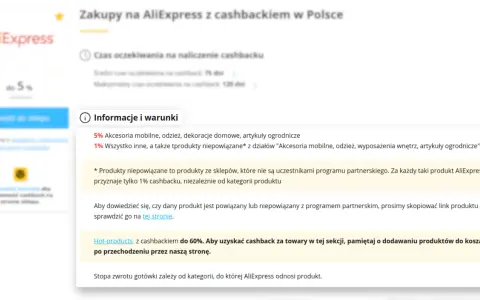 Letty shops na AliExpress z cashbackiem do 5%. Sprawdź warunki i promocje.