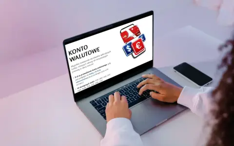 PKO BP: konto walutowe z kartą wielowalutową ułatwia wypłatę euro w oddziale i zakupy.