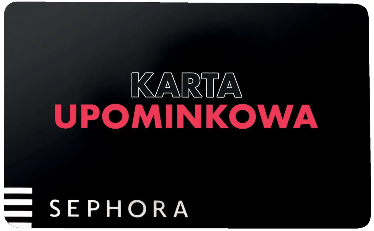 Karta podarunkowa Sephora. Idealny bon do sephory na wymarzone kosmetyki.