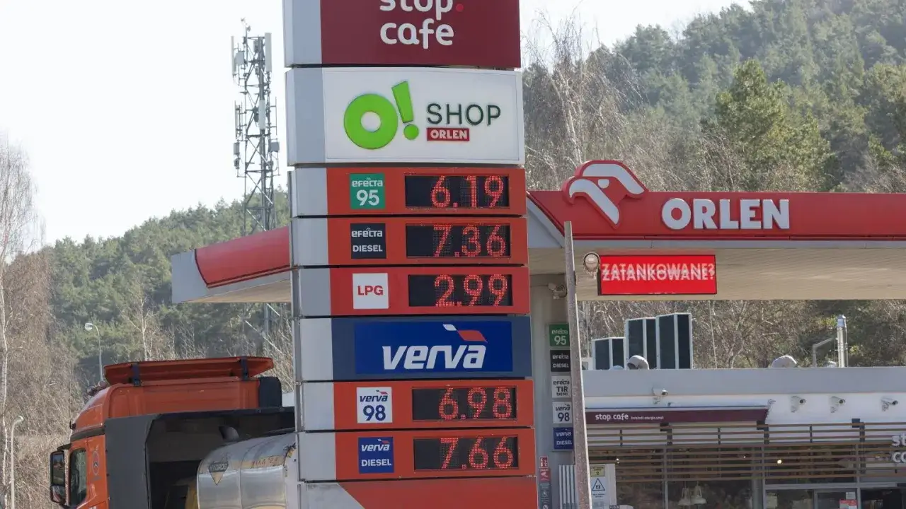 Ceny paliw na Orlenie: Pb95 za 6.19, Diesel za 7.36, LPG za 2.99. Idealne bp promocje czwartek na tankowanie!