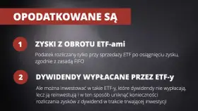 Zyski z obrotu ETF-ami i dywidendy wypłacane przez ETF-y. Dowiedz się, etf ile można zarobić i jak uniknąć podatku.
