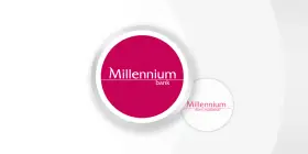 Logo Millennium bank i Millennium dom maklerski.