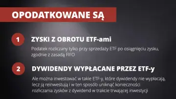 Zyski z obrotu ETF-ami i dywidendy wypłacane przez ETF-y. Dowiedz się, etf ile można zarobić i jak uniknąć podatku.
